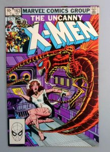 Uncanny X-Men #163 VF+ Origin of Binary Marvel 1982 TW1