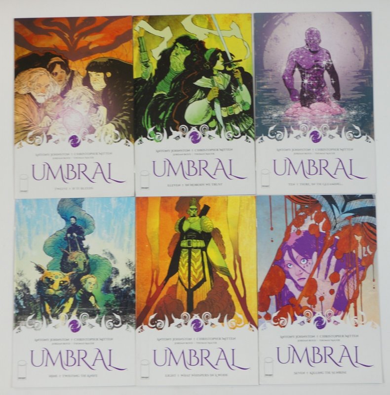 Umbral #1-12 VF/NM complete series Antony Johnston - Christopher Mitten ; Image