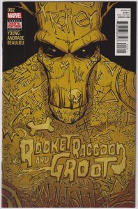 Rocket Raccoon & Groot #2 Skottie Young Variant (2016) Groot
