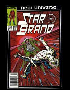 Lot of 12 Star Brain Marvel Comic Books #1 2 3 4 5 6 7 8 9 10 11 12 J410