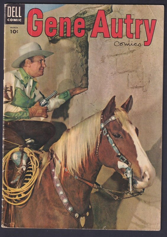 Gene Autry 97 (1955) VG+ 4.5 Golden Age Dell comic