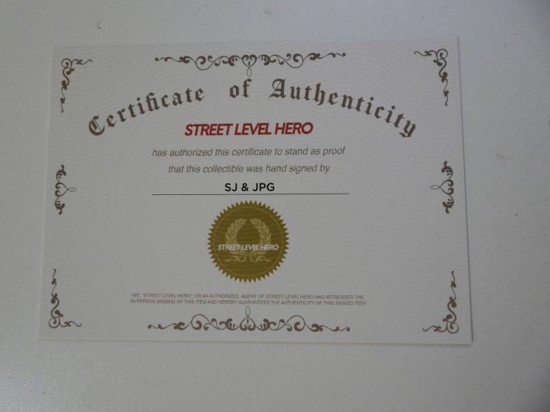 Ninja Funk #4 Signed W/ COA NM Condition