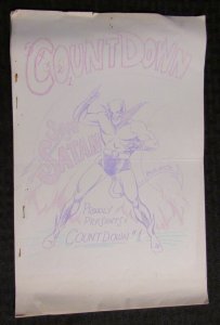 1963 COUNTDOWN Fanzine #1 VG- 3.5 Son of Satan / Biljo White