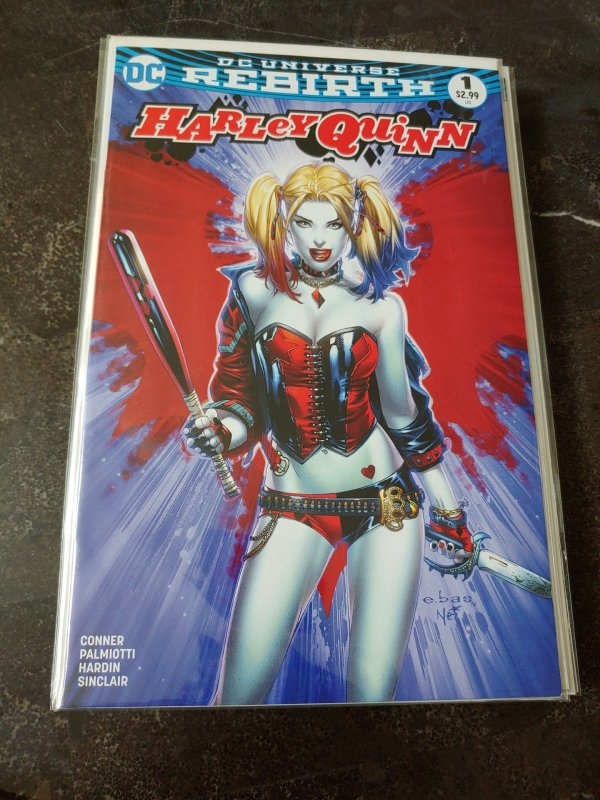 DC Rebirth Harley Quinn #1 Most Good Exclusive EBAS Color Variant NM