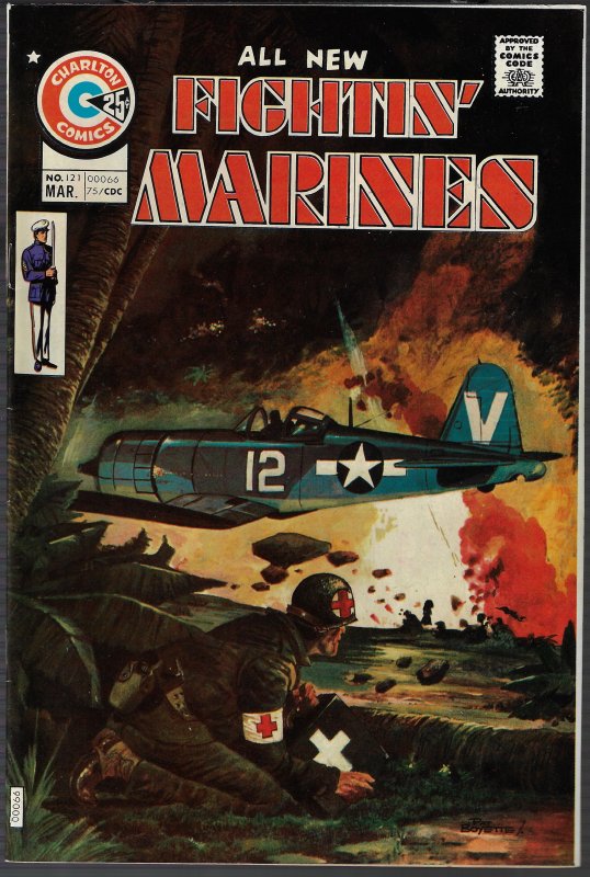 Fightin' Marines #121 (Charlton, 1975) NM
