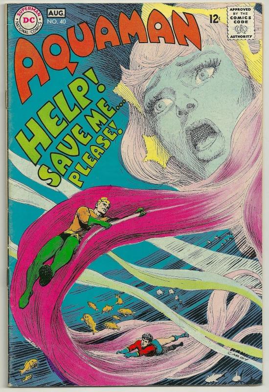 Aquaman #40 - Fine (Jul-Aug 1968, DC)