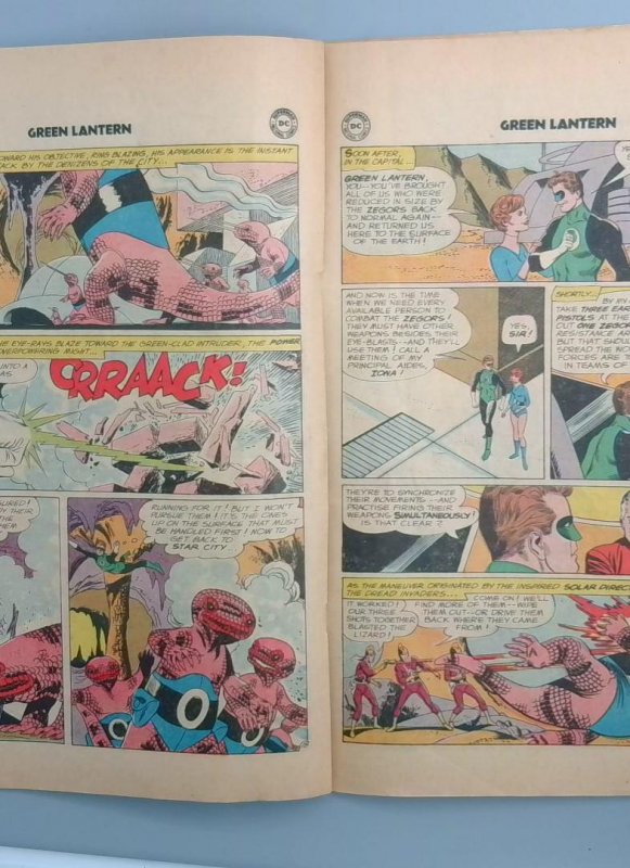 Green Lantern #8 GD+ 1st Iona Vanel (Top Staple Dethatched) DC Comics 1961 JR1