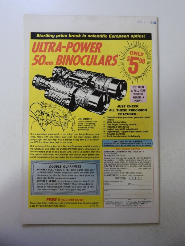 Uncanny Tales #12 (1975) FN Condition