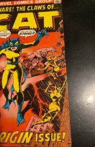 The Cat #1 (1972)first solo story