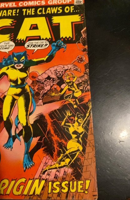 The Cat #1 (1972)first solo story