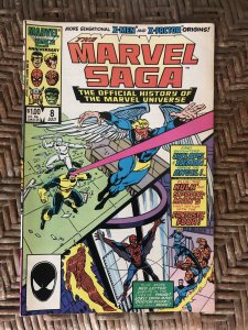 The Marvel Saga The Official History of the Marvel Universe #8 (1986)