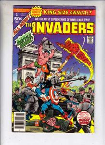 Invaders,The King-Size Annual #1 (Jan-77) VF/NM High-Grade The Human Torch