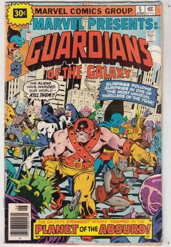 Marvel Presents Variant #5 (Jun-76) VG Affordable-Grade 