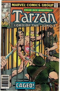 Tarzan #26 Marvel Comics FN+