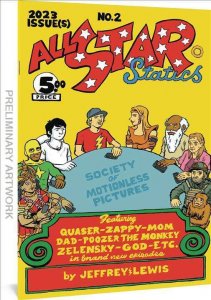 Statics #2 VF/NM ; Fantagraphics | Jeffrey Lewis Print Run: 4,000
