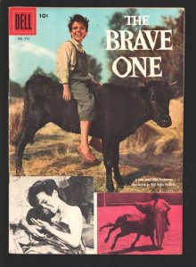 The Brave One- Four Color Comics #773 1957-Dell-Michael Ray photo cover-Movie...