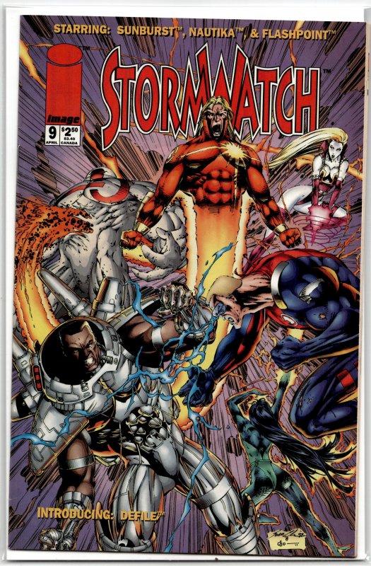 Stormwatch #9 (1994) Stormwatch [Key Issue]