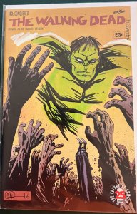 The Walking Dead #163 2017 Jason Flowers Hulk Sketch Image Comics EB203