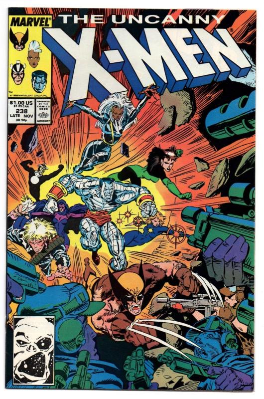 The Uncanny X-Men #238 (Nov 1988, Marvel) - Very Fine/Near Mint