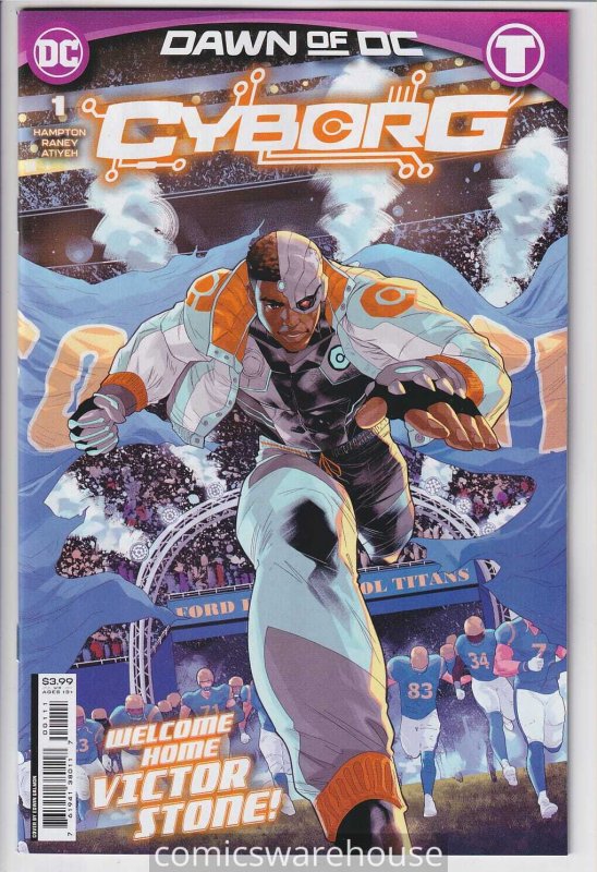 CYBORG (2023 DC) #1 CVR A EDWIN GALMON NM R01618