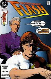 Flash (1987 series) #37, NM- (Stock photo)