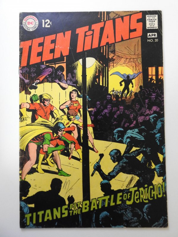 Teen Titans #20 (1969) VG- Condition! Moisture stain