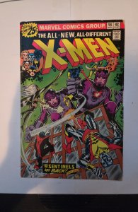 The X-Men #98 (1976)the sentinles are back small cover stain
