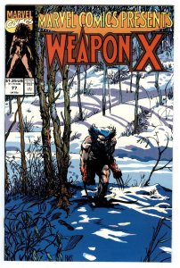 Marvel Comics Presents #77 Wolverine Weapon X Sub-Mariner Barry Windsor Smith NM