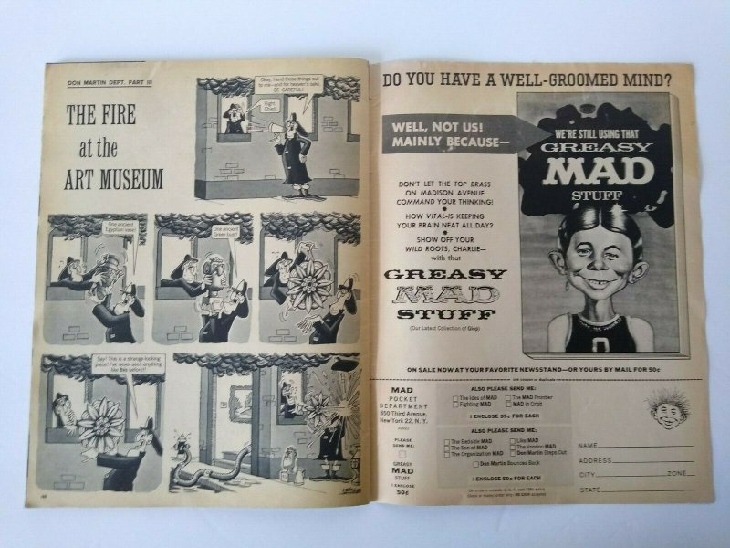 MAD Magazine Dec 1963 Issue No 83 HUD Hood Western Movie Parody TV Show Spoofs 