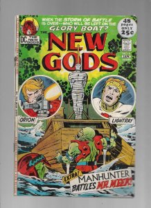 NEW GODS #6 - MANHUNTER BATTLES MR.MEEK! - (4.0) 1972