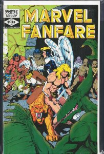 Marvel Fanfare #4 (1982) Angel
