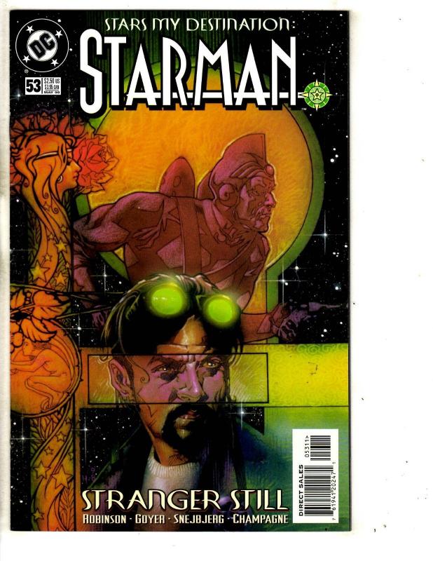 Lot Of 10 Starman DC Comic Books # 53 54 55 56 57 58 59 60 61 62 Robinson CR18