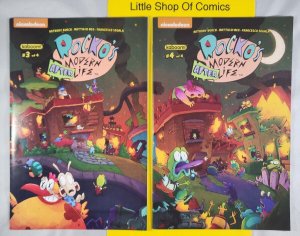 Rocko's Modern Afterlife #1 2 3 4 Preorder Connecting Variants Complete Set