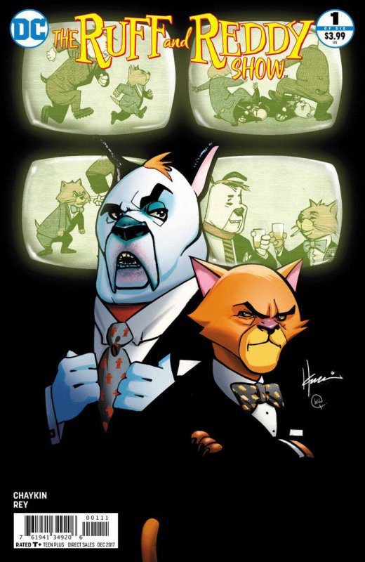 The Ruff & Reddy Show (2017) #1 of 6 VF/NM Howard Chaykin Regular Cover