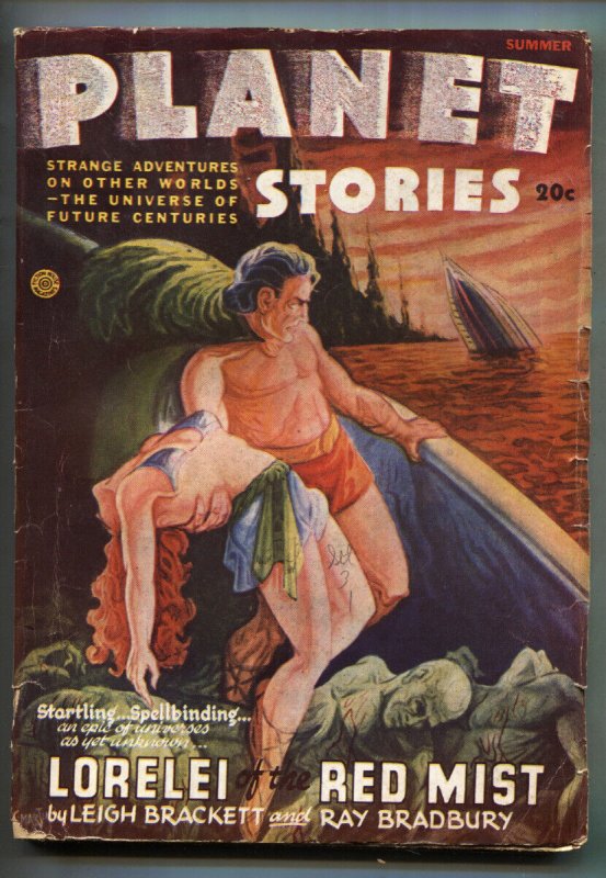 PLANET STORIES--SUMMER 1946--MILLION YEAR PICNIC--BRADBURY--Pulp Magazine