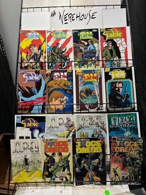 INDIE COMICS 20th century SHORT WHITE BOX 165 diff F-M Eclipse First++ WYSIWYG