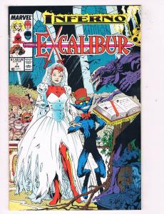 Excalibur #7 NM Marvel Comics Comic Book X-Men Apr 1989 DE46