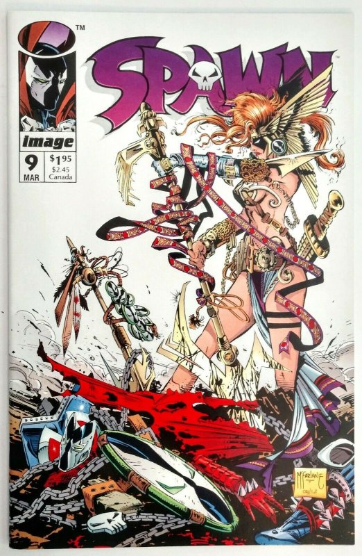 Spawn #9, 1st App of Angela, Medieval Spawn & Cogliostro