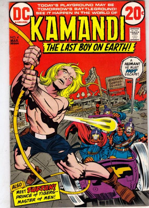 Kamandi the Last Boy on Earth #4 (Mar-73) VF/NM High-Grade Kamandi