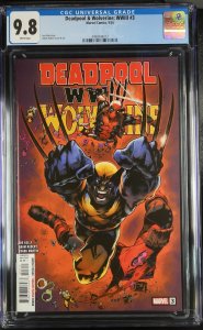 DEADPOOL WOLVERINE WWIII #3 MARVEL 2024 ADAM KUBERT MAIN COVER CGC 9.8 NM