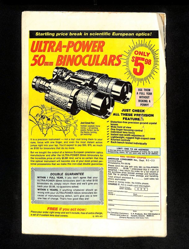 Fright #1 1st Appearance Origin Son of Dracula! Atlas Comic!