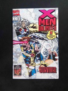 X-Men Unlimited #1  Marvel Comics 1993 VF+