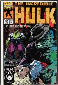 The Incredible Hulk #383 Direct Edition (1991) Hulk