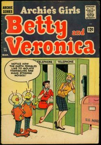 Archie's Girls Betty and Veronica #75  1962 - Archie  -G - Comic Book