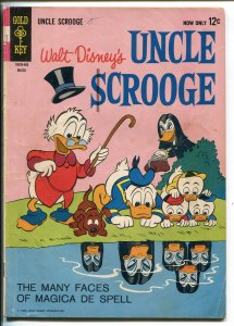 UNCLE SCROOGE #48 1964-GOLD KEY-WALT DISNEY-CARL BARKS ART-good+