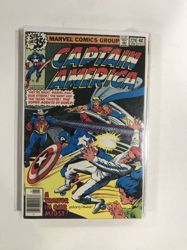 Captain America #229 (1979) VF5B128 VERY FINE VF 8.0