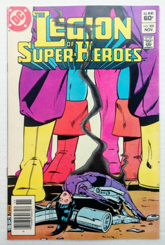 Legion of Super-Heroes #305 MARK JEWELERS