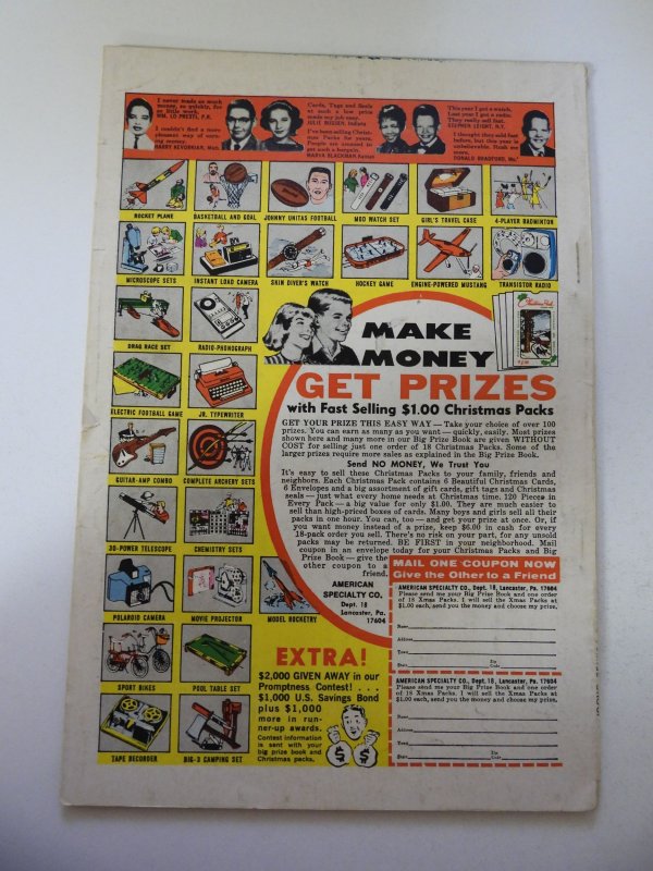 Fantastic Four #116 (1971) VG Condition 3/4 Cumulative Spine split