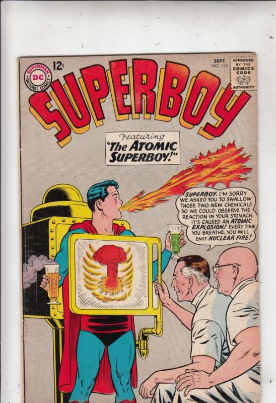 Superboy #115 (Sep-64) FN/VF Mid-High-Grade Superboy