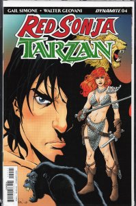 Red Sonja/Tarzan #4 (2018) Tarzan